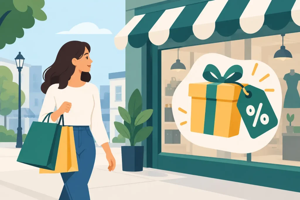 Design Offers for Local Shoppers That Get Noticed