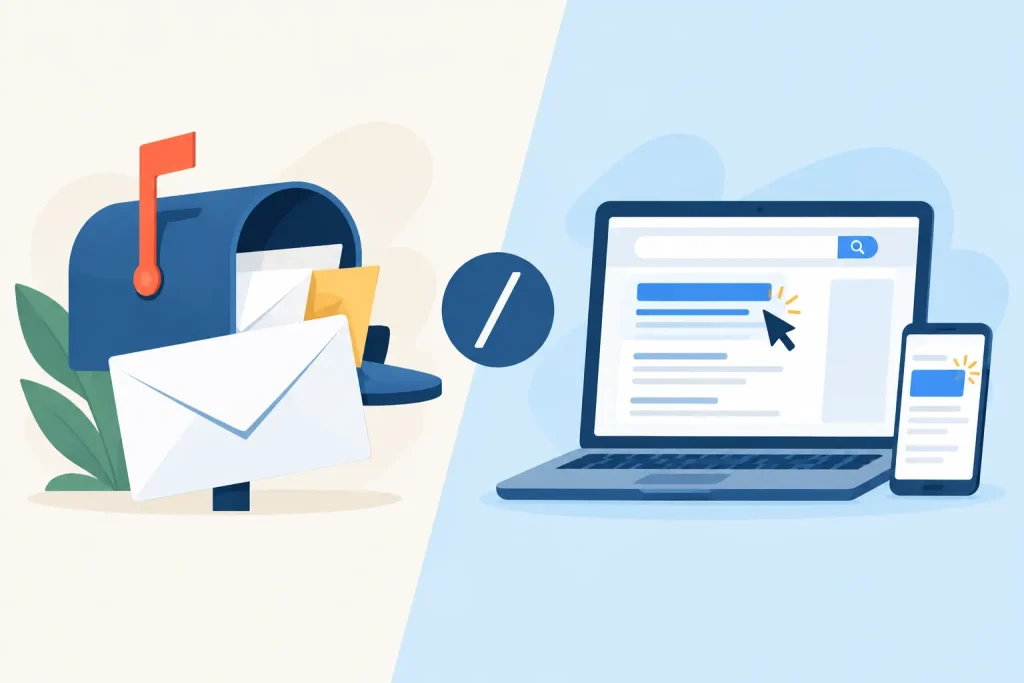 Mailer Advertising Versus Paid Search: Which Fits?