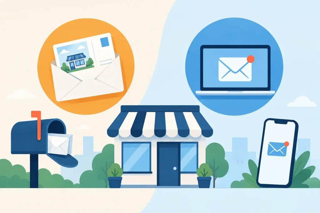 Direct Mail Versus Email for Local Business